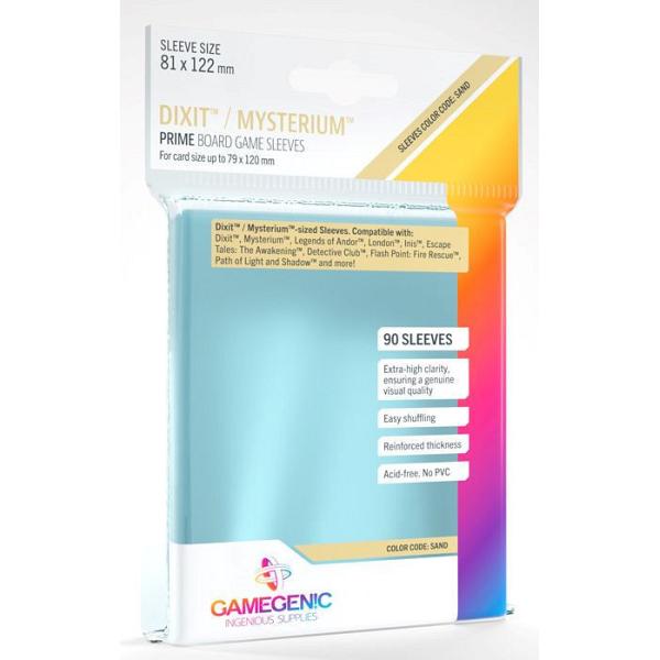 Gamegenic : Prime Board Game Sleeves - Dixit/Mysterium (81mm x 122mm) (90 Sleeves Per Pack)