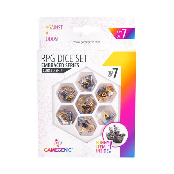 Gamegenic : Embraced Series - Cursed Ship - RPG Dice Set (7pcs)