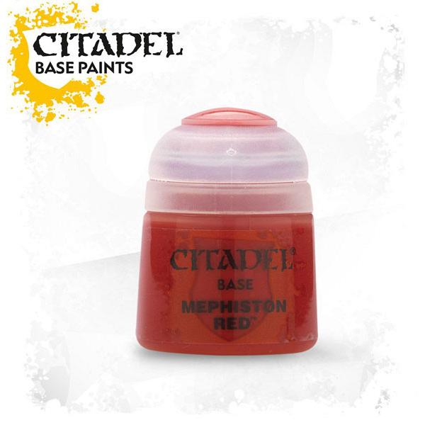 Citadel Base Paint : Mephiston Red