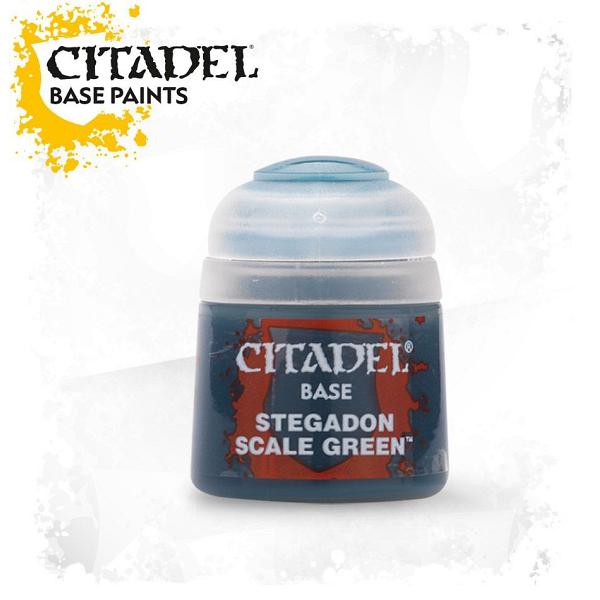 Citadel Base Paint : Stegadon Scale Green