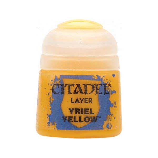 Citadel Layer Paint - Yriel Yellow