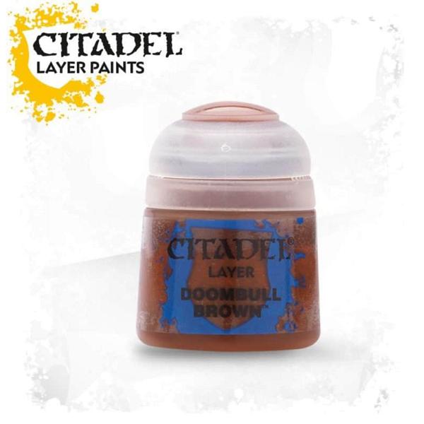 Citadel Layer Paint : Doombull Brown