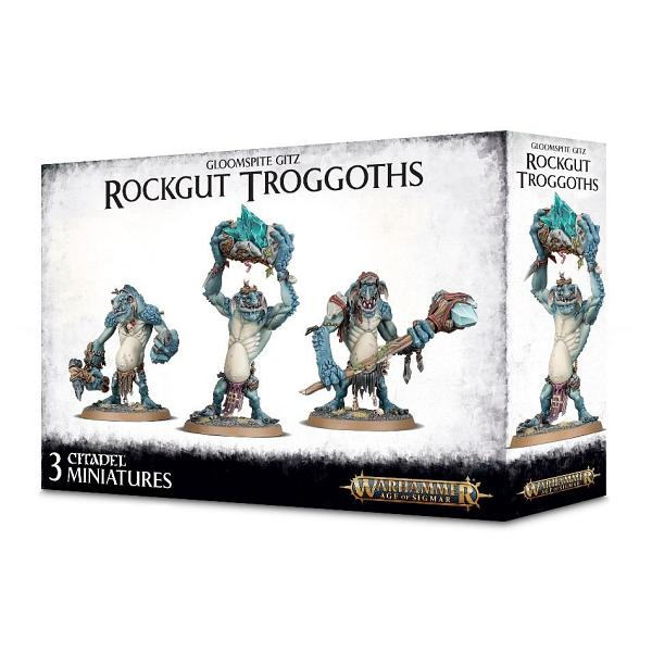 Warhammer Age of Sigmar : Gloomspite Gitz - Rockgut Troggoths