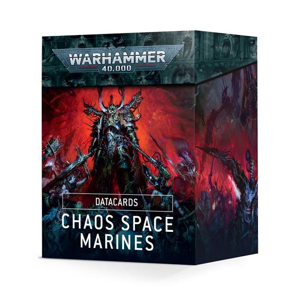 Warhammer 40,000 : Chaos Space Marines - Datacards