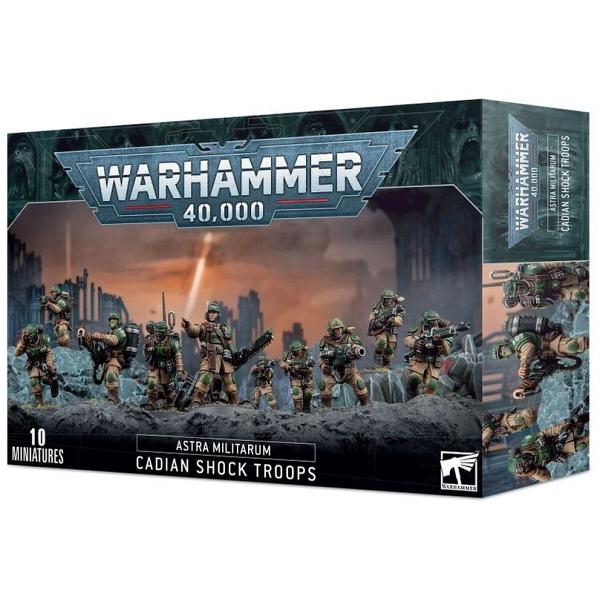 Warhammer 40,000 : Astra Militarum - Cadian Shock Troops