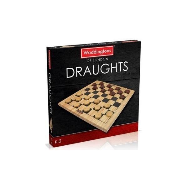 Waddingtons : Wooden Draughts