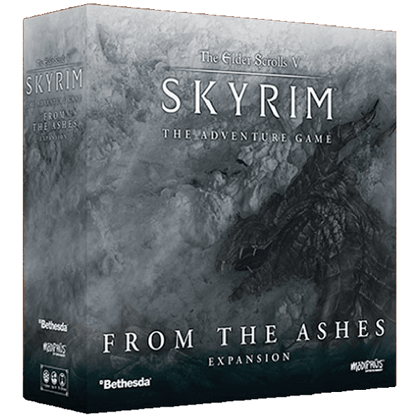 The Elder Scrolls : Skyrim - Adventure Board Game From the Ashes Expansion