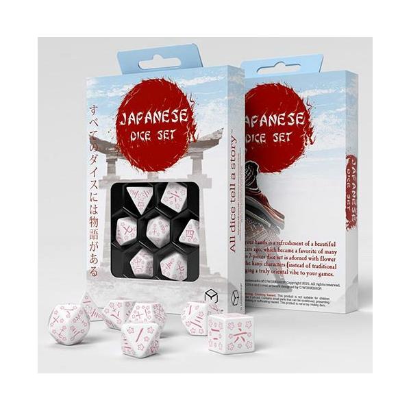 Japanese Dice Set : Cherry Blossoms Petals