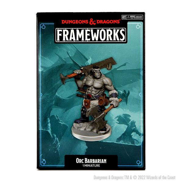 Dungeons and Dragons : Frameworks - Orc Barbarian Male