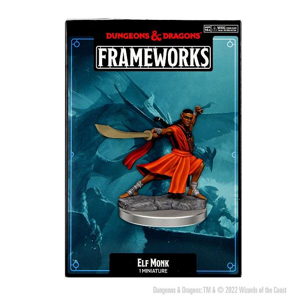 Dungeons and Dragons : Frameworks - Elf Monk Male