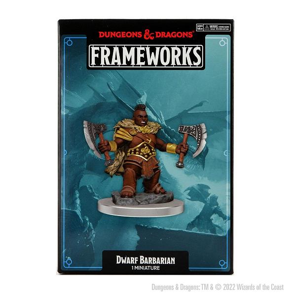 Dungeons and Dragons : Frameworks - Dwarf Barbarian Female