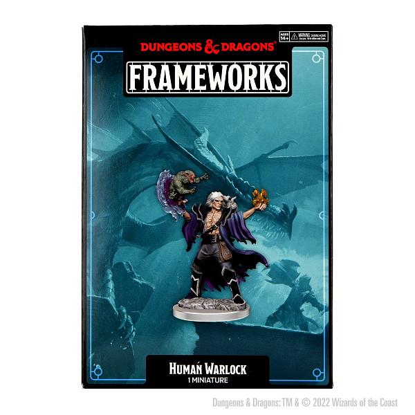 Dungeons and Dragons : Frameworks - Human Warlock Male