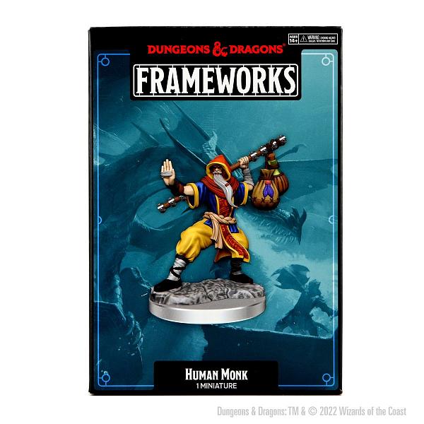 Dungeons and Dragons : Frameworks - Human Monk Male