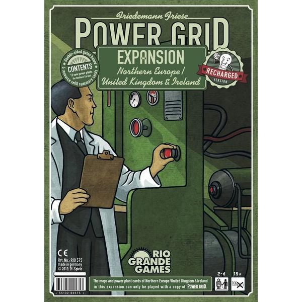 Power Grid : Northern Europe / United Kingdom and Ireland Expansion