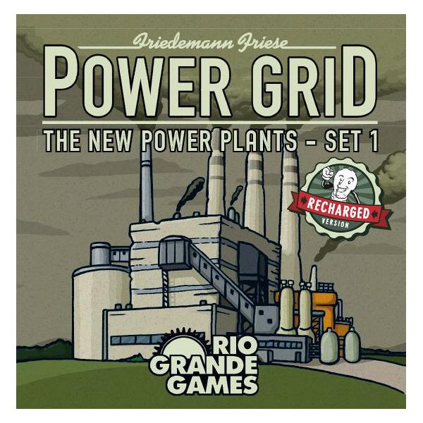 Power Grid : Recharged - New Power Plants Set 1