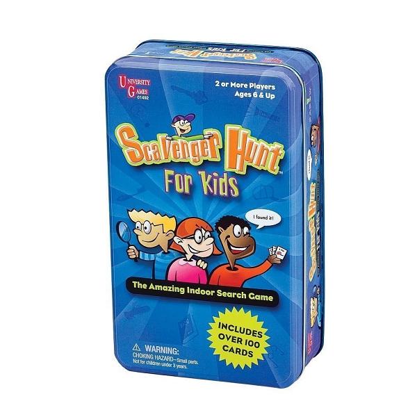 Scavenger Hunt for Kids Tin