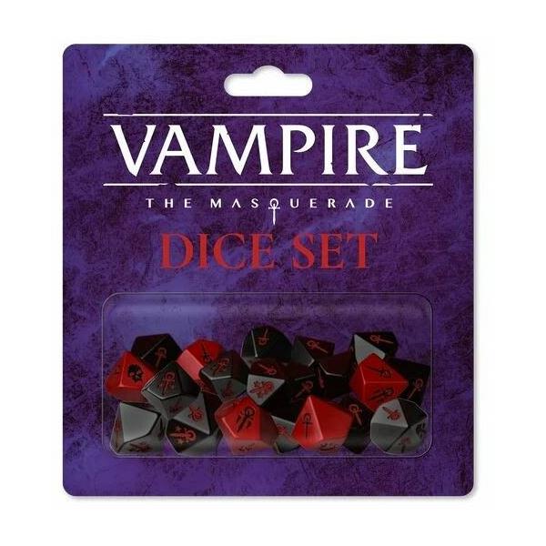 Vampire : The Masquerade 5th Edition - Dice Set