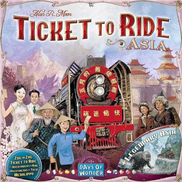 Ticket to Ride : Asia - Map Collection Vol. 1