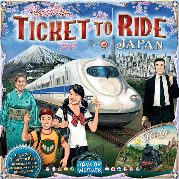 Ticket to Ride : Japan + Italy - Map Collection Vol. 7