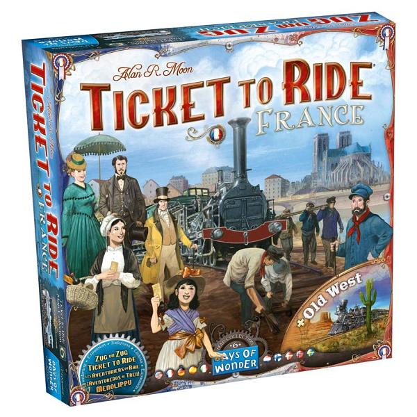 Ticket to Ride : France and Old West - Map Collection Vol. 6