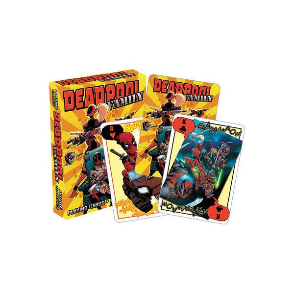 Deadpool Family Playing Cards