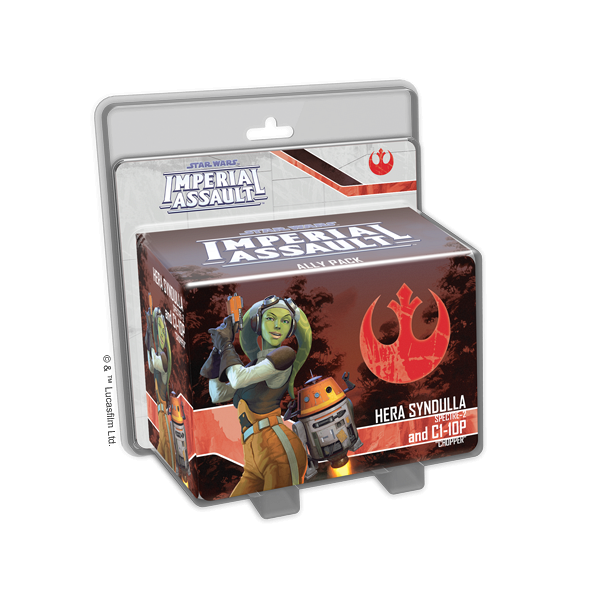 Star Wars : Imperial Assault - Hera Syndulla and C1-10P Ally Pack