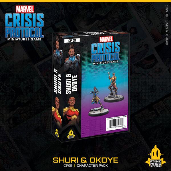 Marvel Crisis Protocol : Shuri and Okoye Character Pack