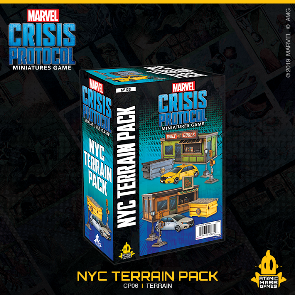 Marvel Crisis Protocol : NYC Terrain Pack