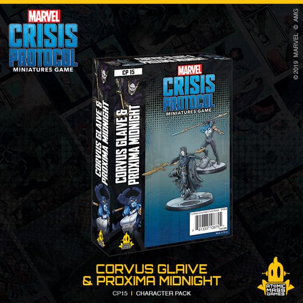 Marvel Crisis Protocol : Corvus Glaive and Proxima Midnight Character Pack