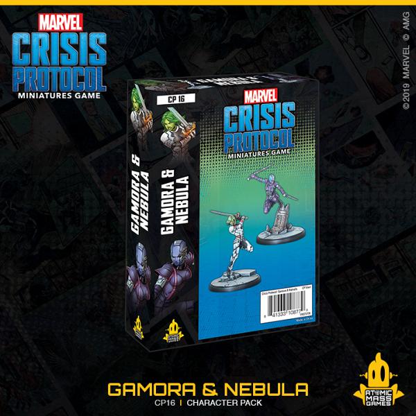 Marvel Crisis Protocol : Gamora and Nebula Character Pack