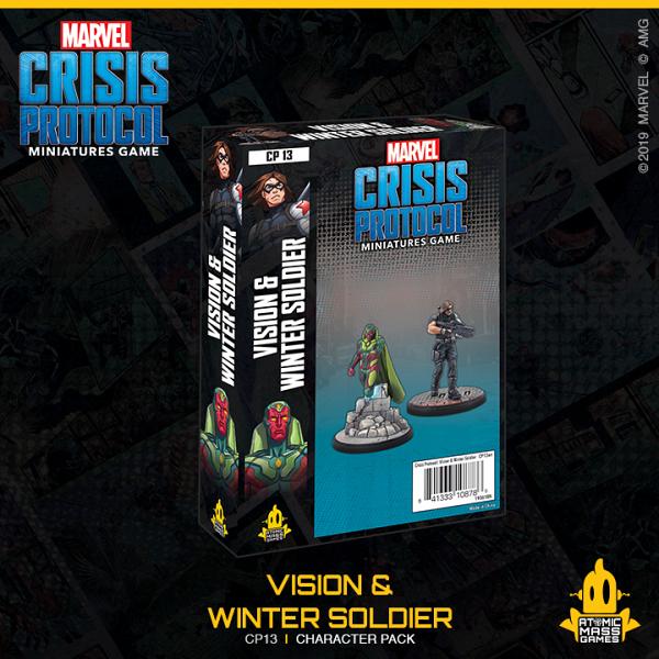 Marvel Crisis Protocol : Vision and Winter Soldier Character Pack