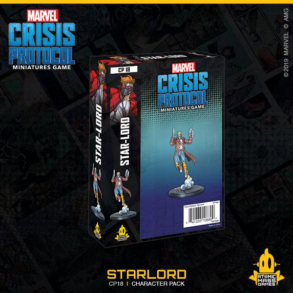 Marvel Crisis Protocol : StarLord Character Pack