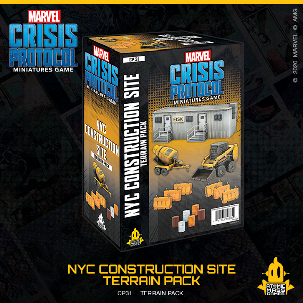 Marvel Crisis Protocol : NYC Construction Site Terrain Pack