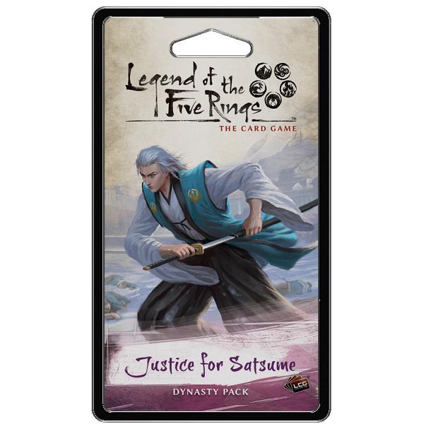 Legend of the Five Rings : The Card Game - Justice for Satsume Dynasty Pack