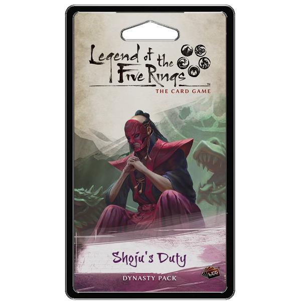 Legend of the Five Rings : The Card Game - Shojus Duty Dynasty Pack