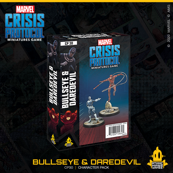 Marvel Crisis Protocol : Bullseye and Daredevil Character Pack