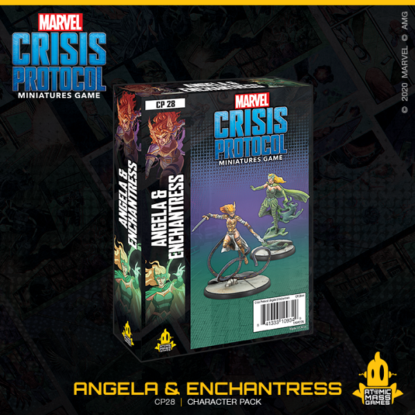 Marvel Crisis Protocol : Angela and Enchantress Character Pack