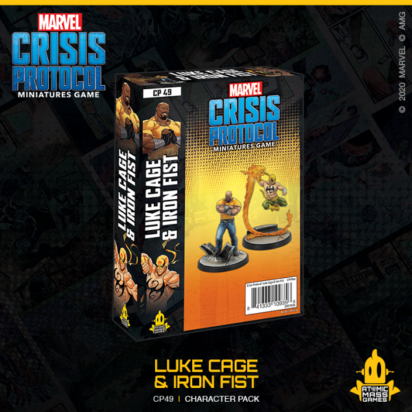 Marvel Crisis Protocol : Luke Cage and Iron Fist Character Pack