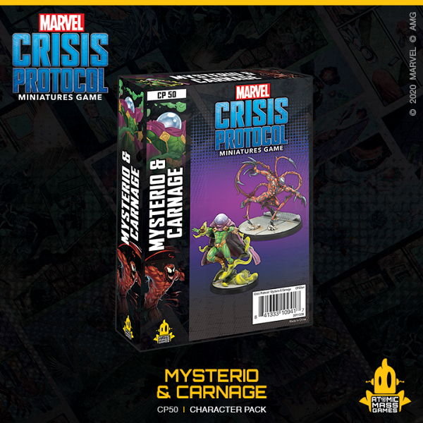 Marvel Crisis Protocol : Mysterio and Carnage Character Pack