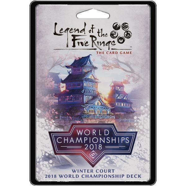 Legend of the Five Rings : The Card Game - Winter Court 2018 World Championship Deck