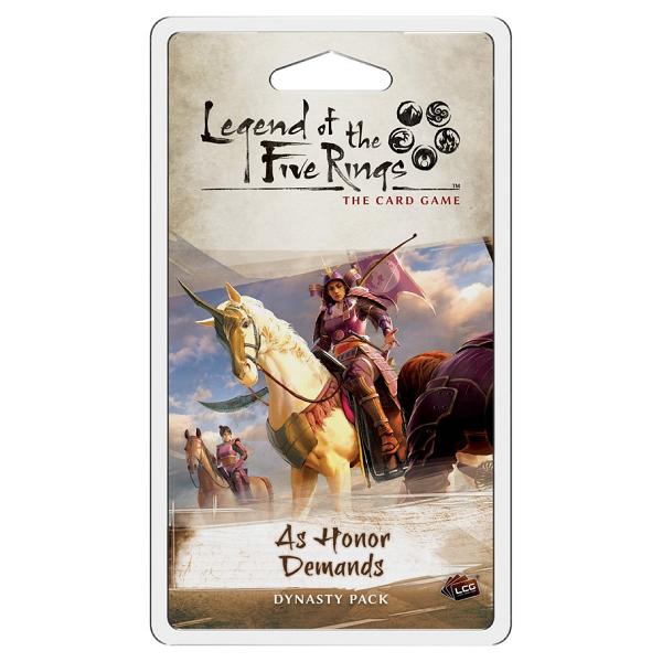 Legend of the Five Rings : The Card Game - As Honor Demands Dynasty Pack