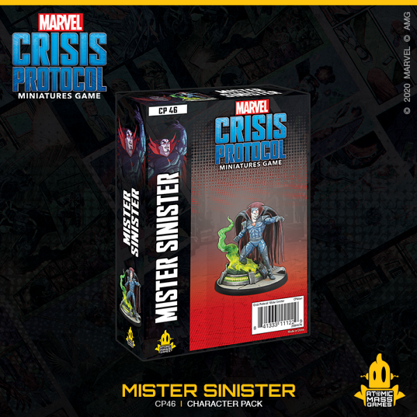 Marvel Crisis Protocol : Mister Sinister Character Pack