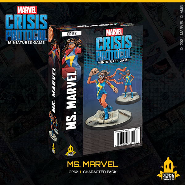 Marvel Crisis Protocol : Ms. Marvel Character Pack