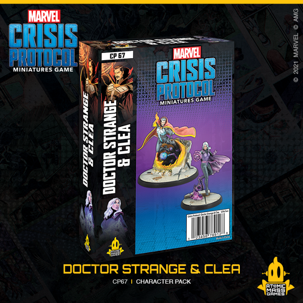 Marvel Crisis Protocol : Doctor Strange and Clea Character Pack