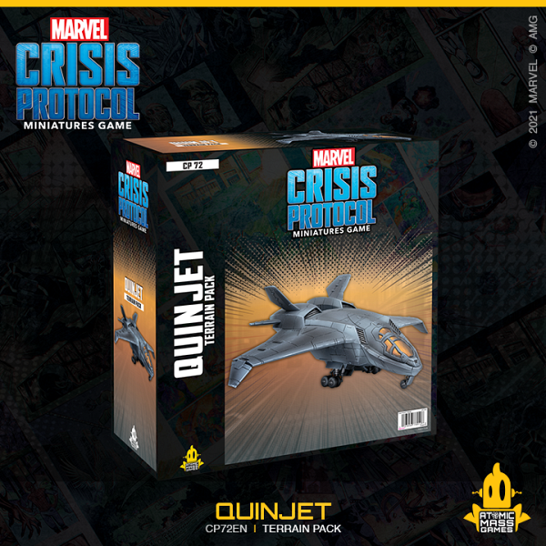 Marvel Crisis Protocol : Quinjet Terrain Pack