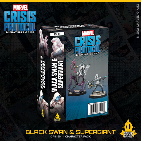 Marvel Crisis Protocol : Black Swan and Supergiant Character Pack