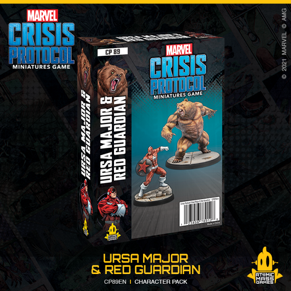 Marvel Crisis Protocol : Ursa Major and Red Guardian Character Pack