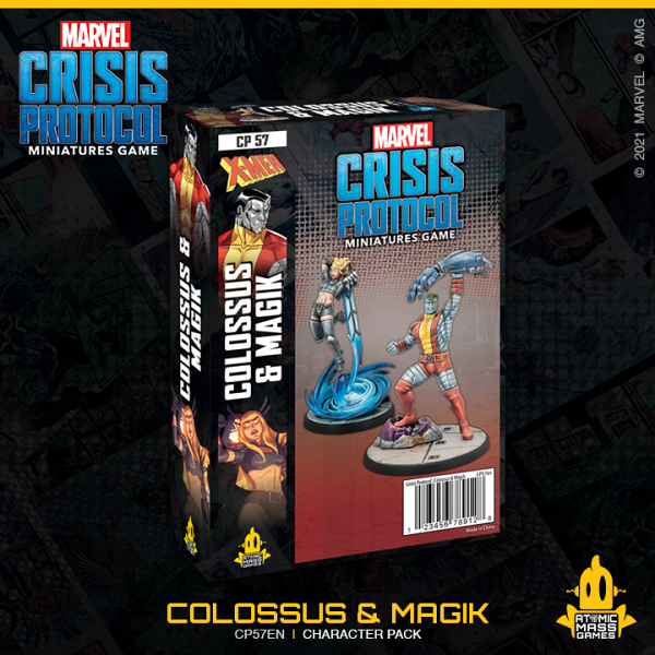 Marvel Crisis Protocol : Colossus and Magik Character Pack