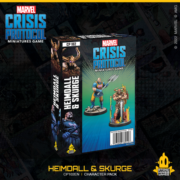 Marvel Crisis Protocol : Heimdall and Surge Character Pack