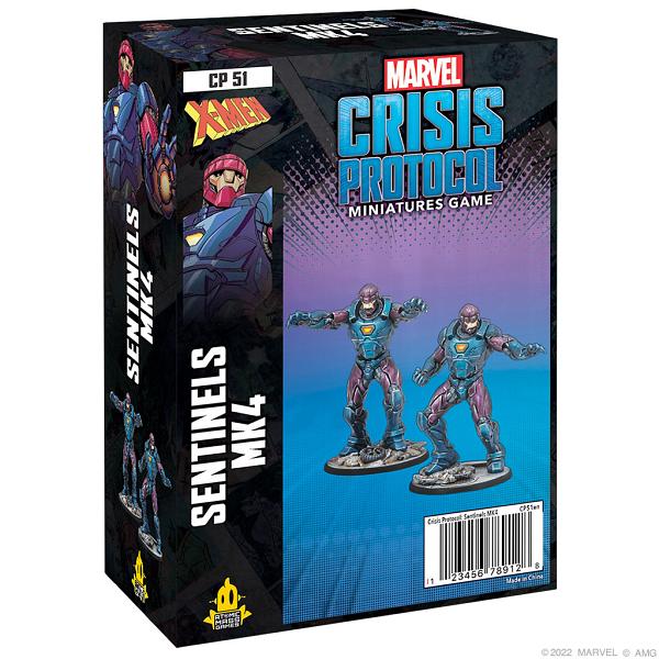 Marvel Crisis Protocol : Sentinels MK4 Character Pack